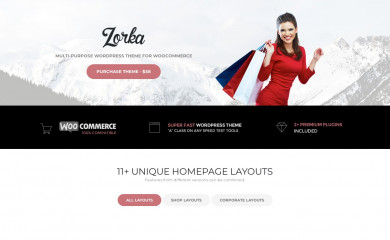 Zorka Child Theme screenshot