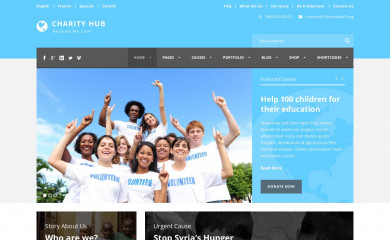 Charity Hub screenshot