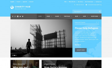 http://themes.goodlayers2.com/charityhub screenshot