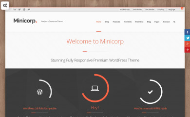 http://themes.ishyoboy.com/minicorp/wp screenshot