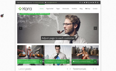http://themes.muffingroup.com/kora screenshot