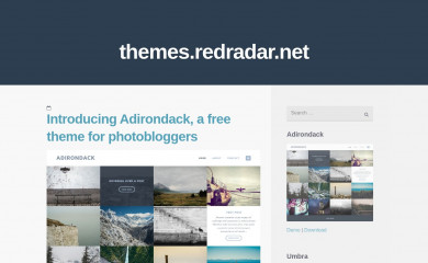 http://themes.redradar.net/adirondack/documentation/ screenshot