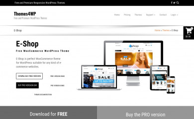E-Shop screenshot