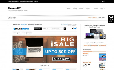 Online Store screenshot