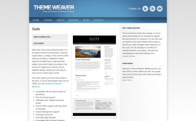 http://www.themeweaver.net/demo/suits/ screenshot
