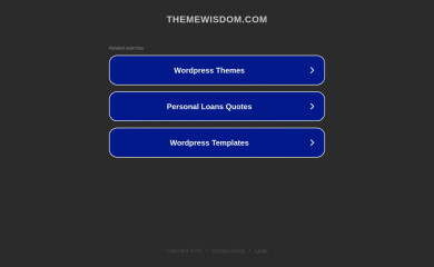 http://themewisdom.com/demo/wpm/maxigen/ screenshot