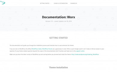 Worx screenshot