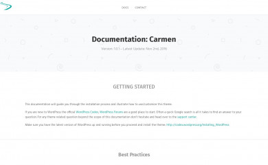 http://themetrail.com/themes/carmen/ screenshot