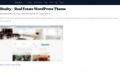 http://themetrail.com/themes/realty/ screenshot