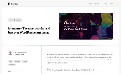 http://themeum.com/wordpress/eventum screenshot