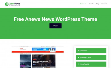 https://themeuniver.com/free/anews screenshot