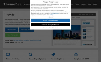 https://themezee.com/themes/treville/ screenshot