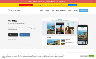 https://themezhut.com/themes/craftmag/ screenshot