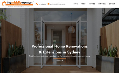 themiddlewoman.com.au screenshot