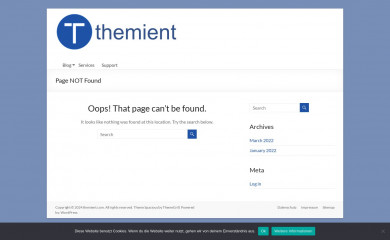 http://themient.com/themes/redwaves/ screenshot