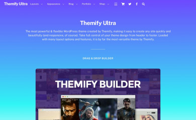 Themify Ultra screenshot