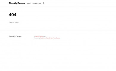 Themify Base screenshot