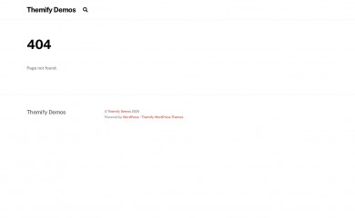 Themify Base screenshot