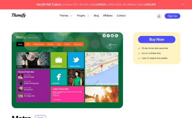 Themify Metro screenshot