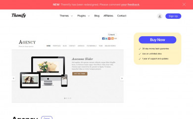 https://themify.me/themes/agency screenshot