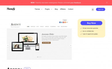 Themify Agency screenshot