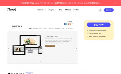 https://themify.me/themes/agency screenshot