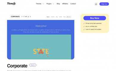 https://themify.me/themes/corporate screenshot