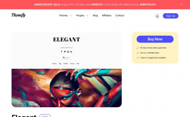 https://themify.me/themes/elegant screenshot