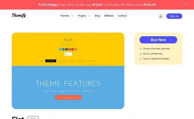 Themify Flat screenshot