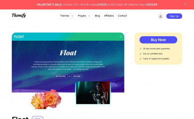 Themify Float screenshot