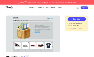 Themify ShopDock screenshot