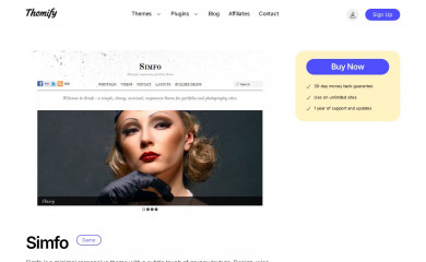 Themify Simfo screenshot