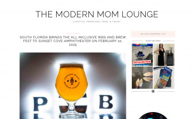 themodernmomlounge.com screenshot