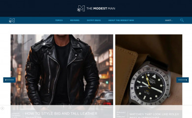 themodestman.com screenshot
