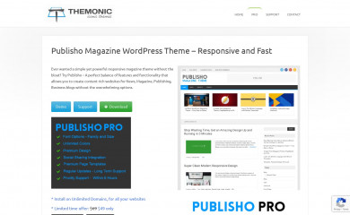 https://themonic.com/publisho-magazine-wordpress-theme/ screenshot