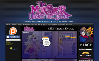 themonsterunderthebed.net screenshot