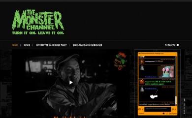 themonsterchannel.com screenshot