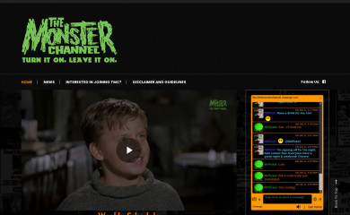 themonsterchannel.com screenshot