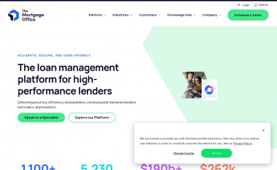 themortgageoffice.com screenshot