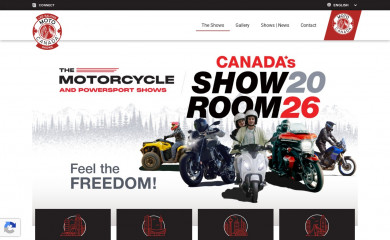 themotorcycleshows.com screenshot
