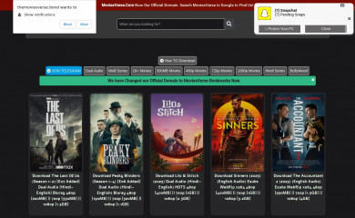 themoviesverse.cloud screenshot