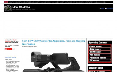 thenewcamera.com screenshot