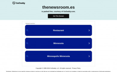 thenewsroom.es screenshot