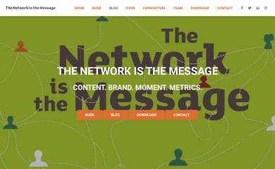 thenetworkisthemessage.nl screenshot