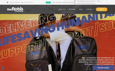 thenobisfoundation.org screenshot