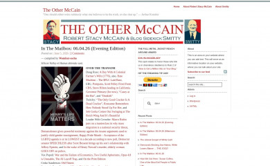 theothermccain.com screenshot