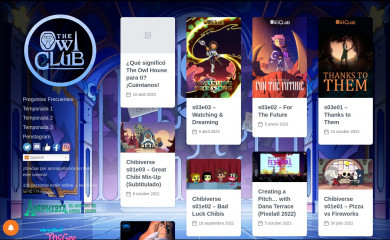 theowlclub.net screenshot