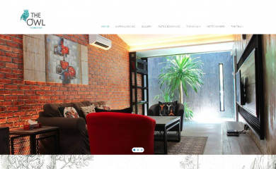 theowlhomestay.com screenshot