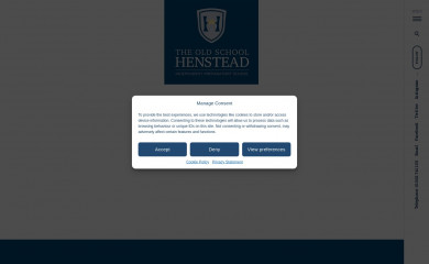 theoldschoolhenstead.co.uk screenshot