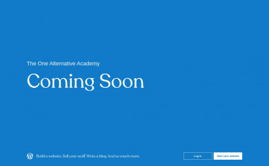 theonealternativeacademy.com screenshot